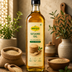 Wood Pressed Sesame Oil | Rich in Calcium | Traditional Extraction | Preservative Free